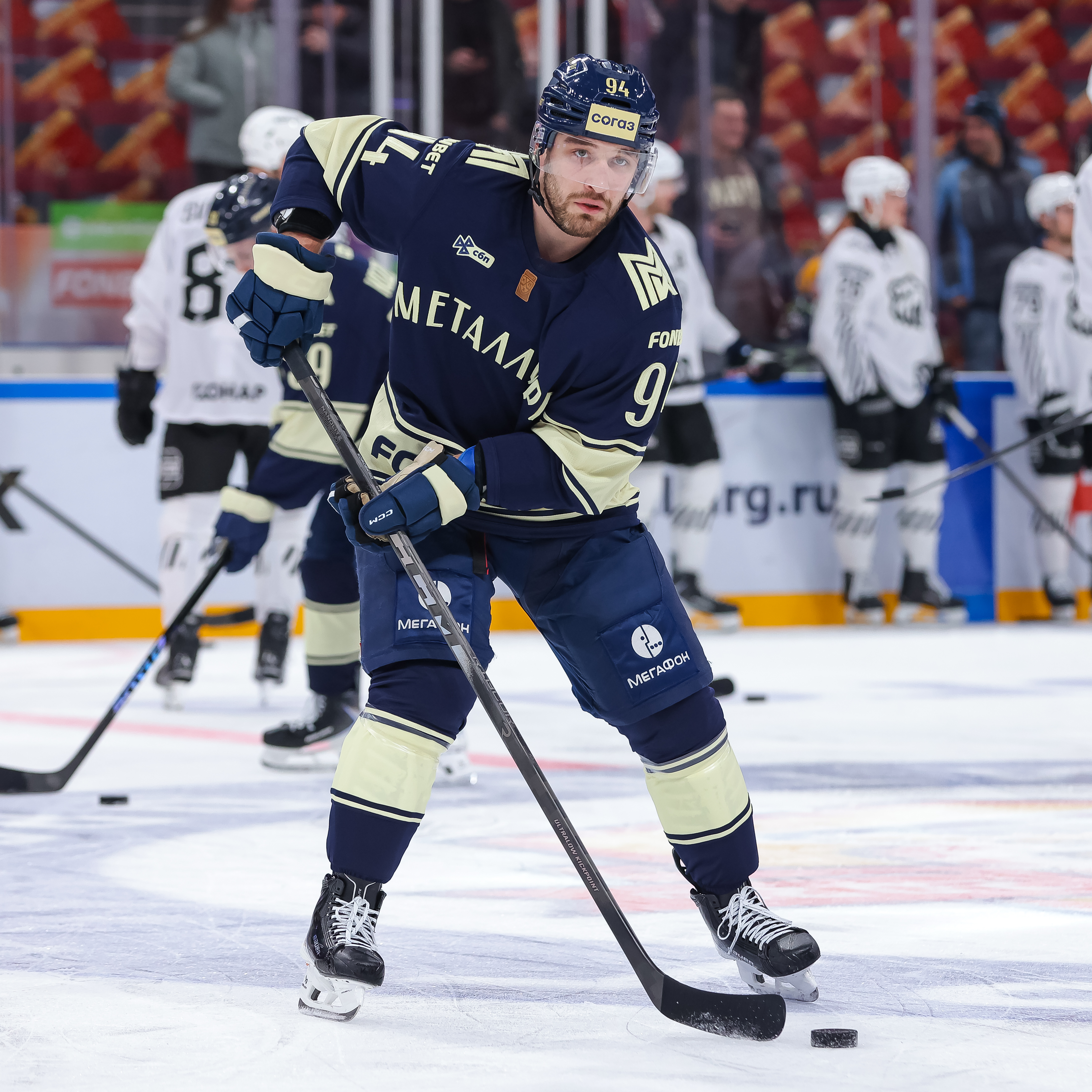 Игровой свитер Егора Коробкина с Юбилейного матча